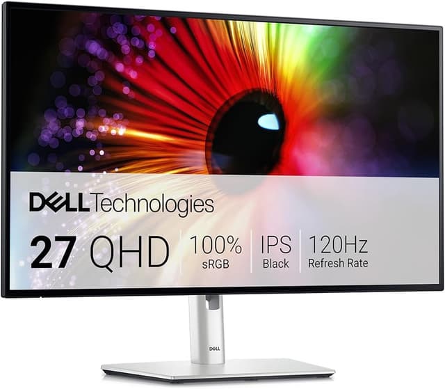 Detalle de Dell U2724D UltraSharp 27" QHD 120 Hz — 98% DCI‑P3