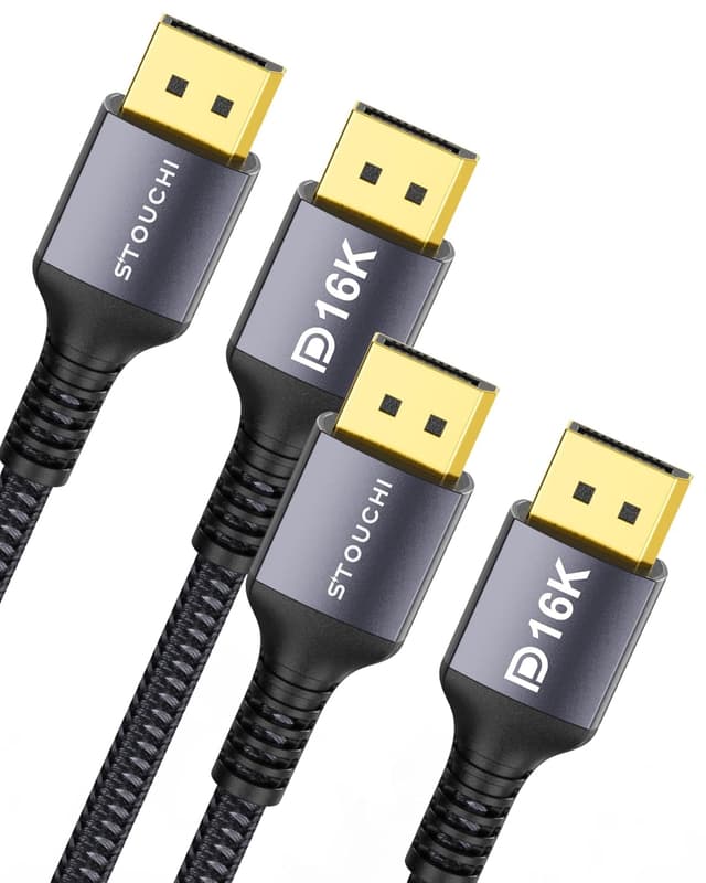 Detalle de Stouchi DisplayPort 2.1 Cable 10FT