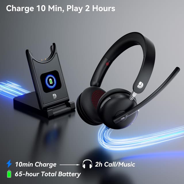Detalle 2 de Dytole Wireless Headset 65H Battery