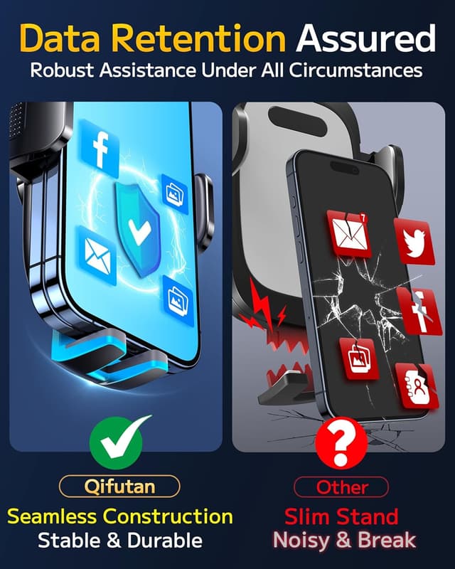 Thumbnail 5 de Qifutan Car Phone Mount for iPhone