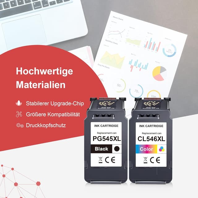 Detalle 2 de CanPick PG-545XL CL-546XL Multipack für Canon