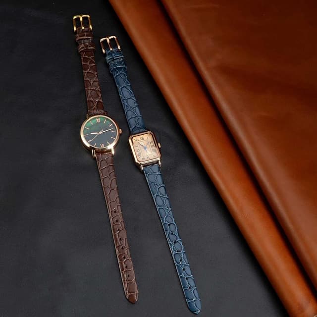 Thumbnail 5 de BISONSTRAP Leder Uhrenarmband 10 mm