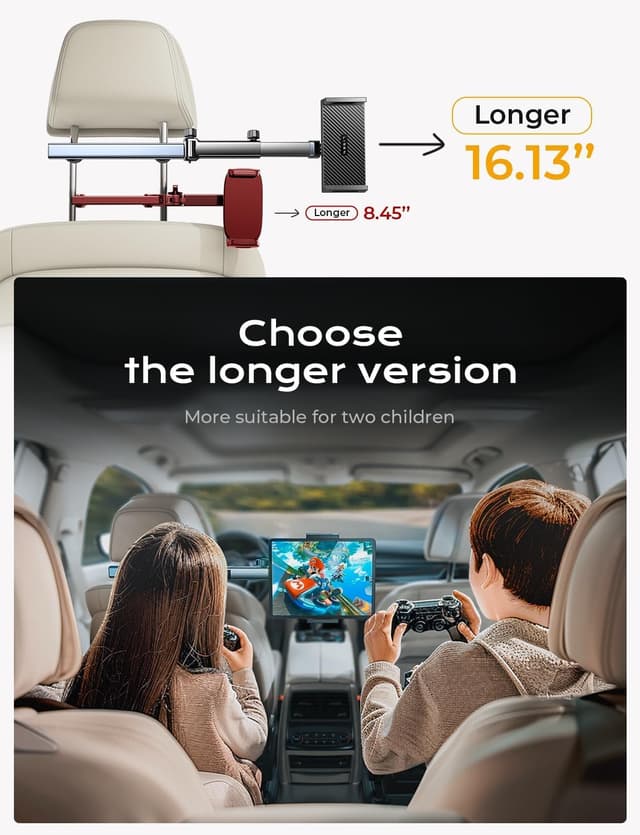 Thumbnail 4 de LISEN Soporte para iPad Centro de coche extensible