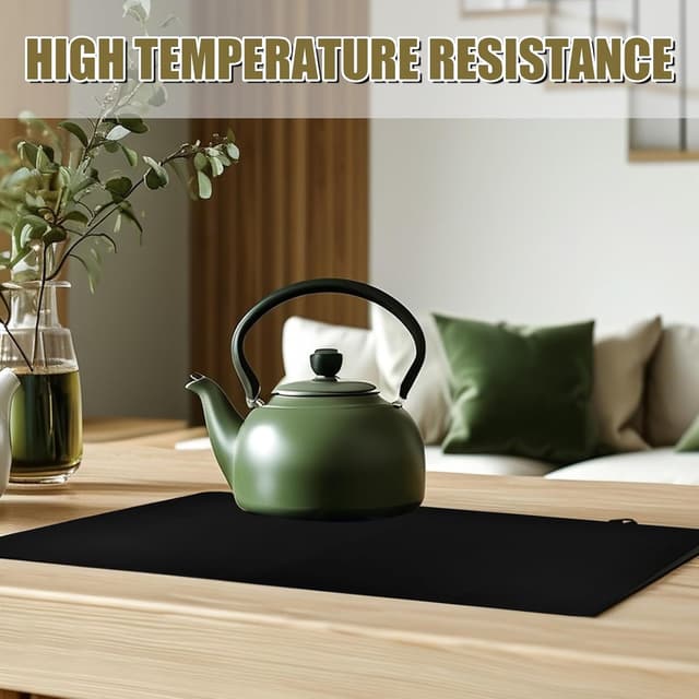 Detalle de YYTECH Abdeckung Herdplatte 72,5 x 52 cm aus lebensmittelechtem Silikon mit 3 Haken