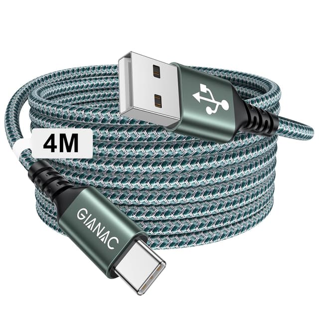 Detalle de GIANAC USB-C Kabel 4 m 3,1 A