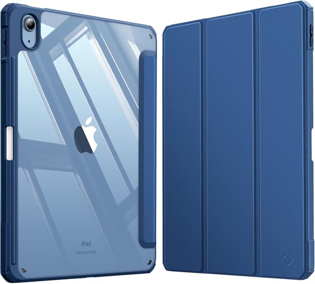 Detalle de FINTIE Hybrid-Hülle für iPad (A16) 11. Generation / iPad 10.9 (2022) mit Stifthalter – Navy