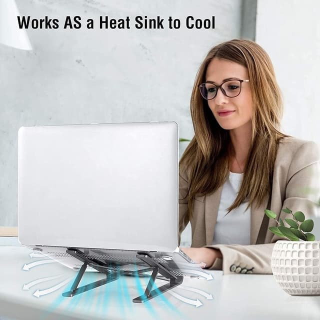 Imagen de OUGEP Soporte para Portátil Plegable y Ventilado en OfertitasTOP