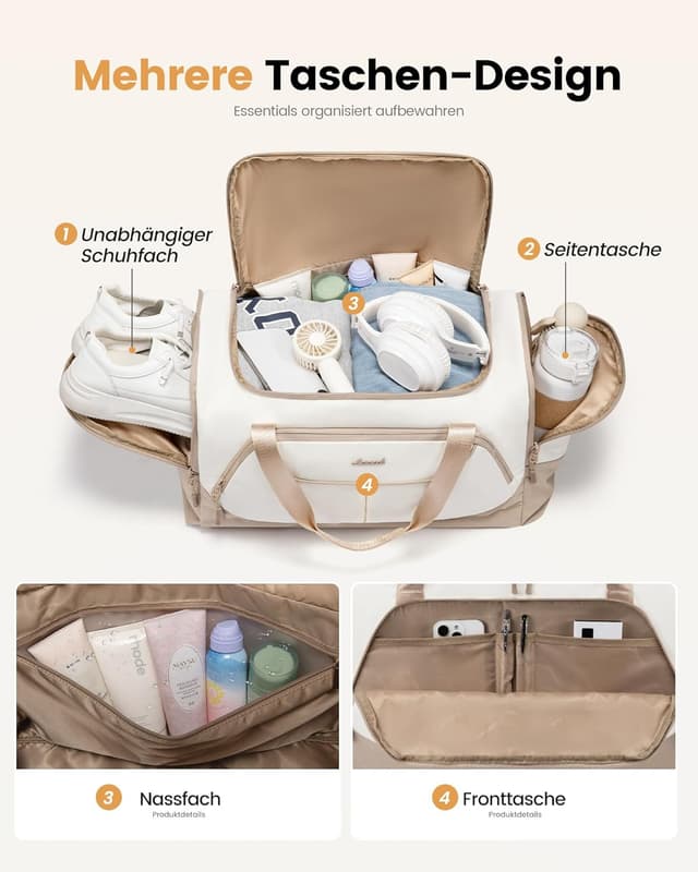 Thumbnail 1 de LOVEVOOK Sporttasche Damen 30L