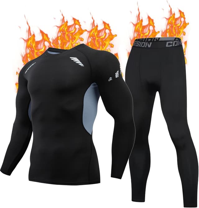 Detalle de FORVEVO Thermounterwäsche Herren M‑XL