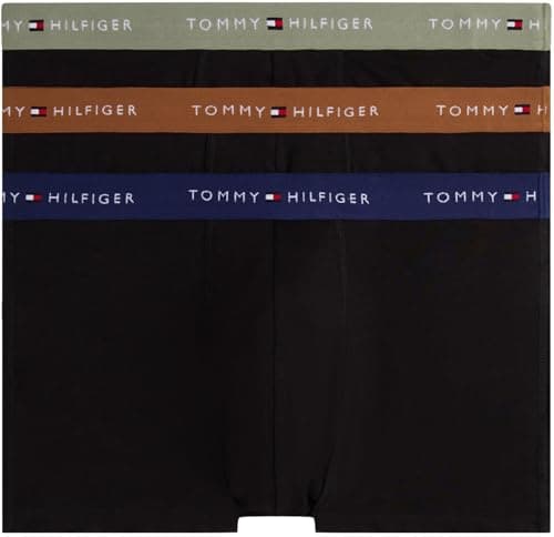 Detalle de Tommy Hilfiger Adaptive 3P WB Trunk UM0UM02763 calzoncillos bóxer para hombre (amarillo), talla XL