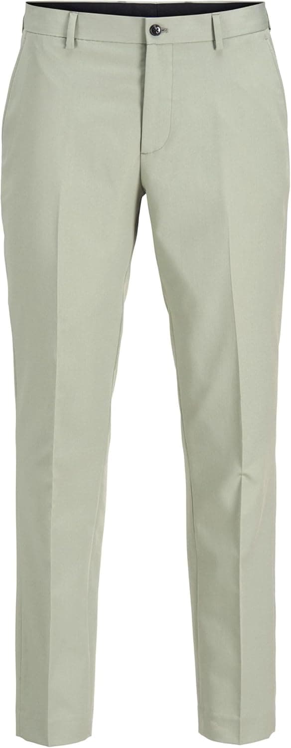 Detalle 2 de JACK & JONES Junior pantaloni da abito JPRSOLAR Tailored, slim fit molto aderente