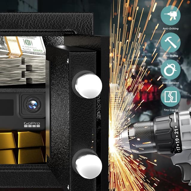 Thumbnail 6 de CDC DIGI 34L digital cash safe 34L