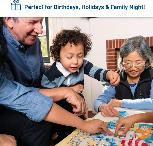 Detalle 1 de Ravensburger World Landmarks Map Jigsaw 200 pieces