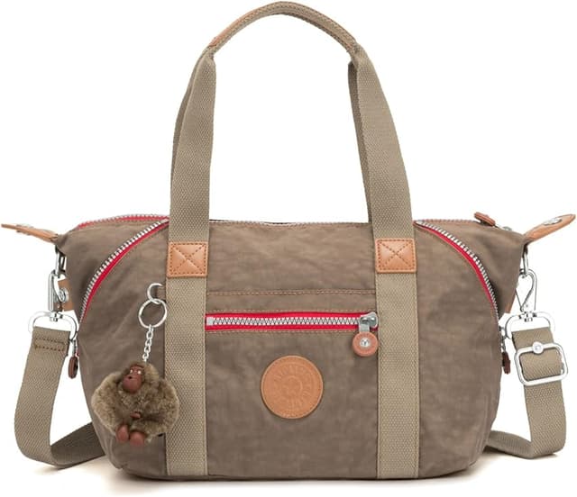 Detalle de Kipling Art Mini Bolso Hombro Pequeño 🌟 True Beige Combo