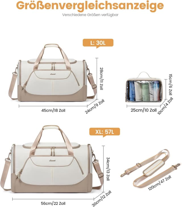 Thumbnail 2 de LOVEVOOK Sporttasche Damen 30L