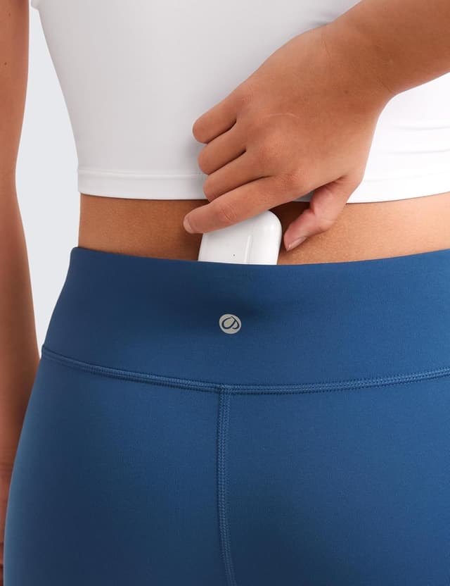 Detalle de CRZ YOGA Ragazze Butterluxe leggings sportivi a vita alta, lunghezza intera