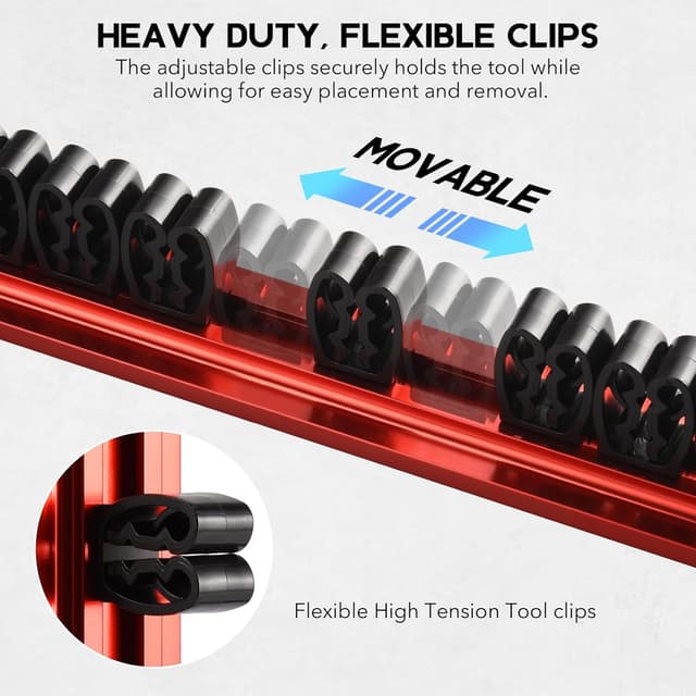 Detalle 1 de Ezzylife Magnetic Tool Holder 3‑pack