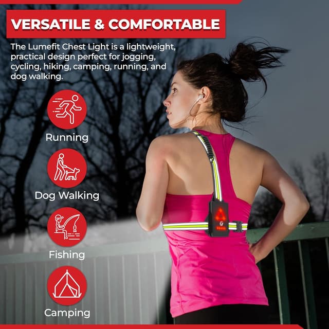 Thumbnail 4 de Lumefit Run Light 500 Lumen for Runners