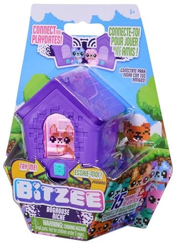 Thumbnail 7 de Bitzee Doghouse: mascota digital interactiva con 15 cachorros que reaccionan al tacto