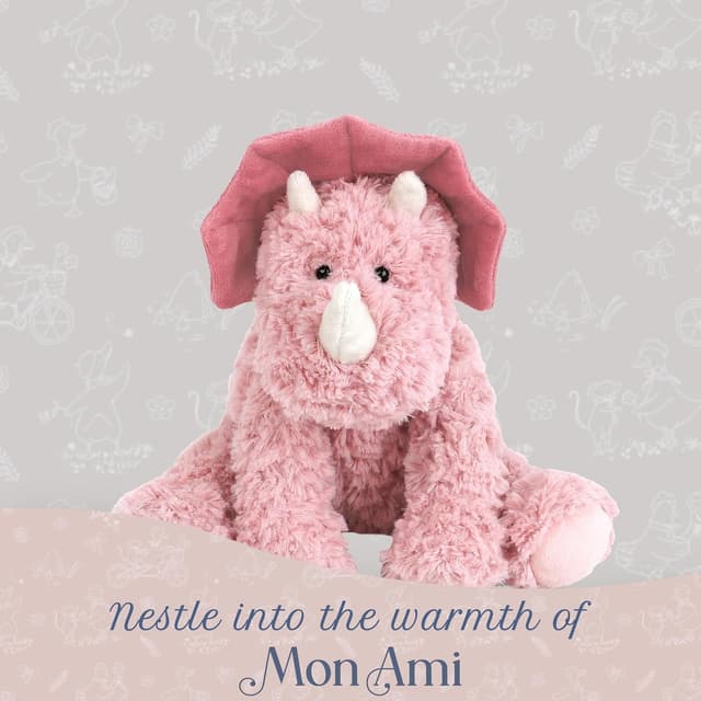 Detalle 2 de MON AMI Bashful Dino 23cm plush toy