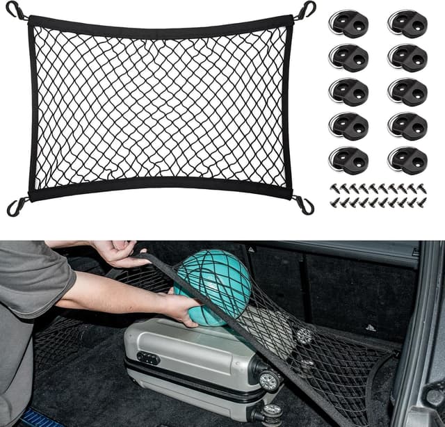 Detalle de VEHIRIE Cargo Net Car Boot Net 70x50 cm