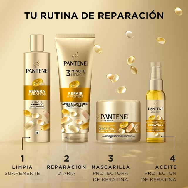 Thumbnail 5 de Pantene Pro-V Champú Repara y Protege 1L + Mascarilla 500ml 💧