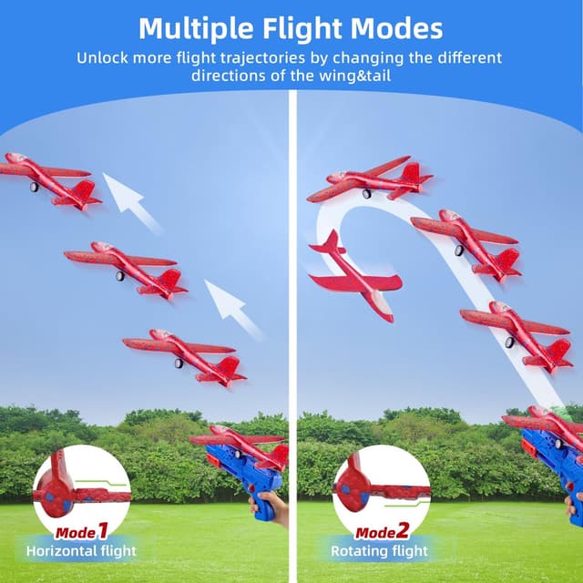 Detalle de Neoot Neoot Toy Airplane 3 Pack LED