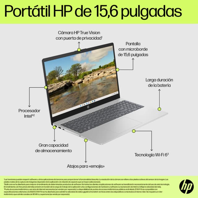 Thumbnail 5 de HP 15-fd1017ns Intel Core Ultra 7-155H 32 GB y 1 TB SSD, 15,6" Windows 11