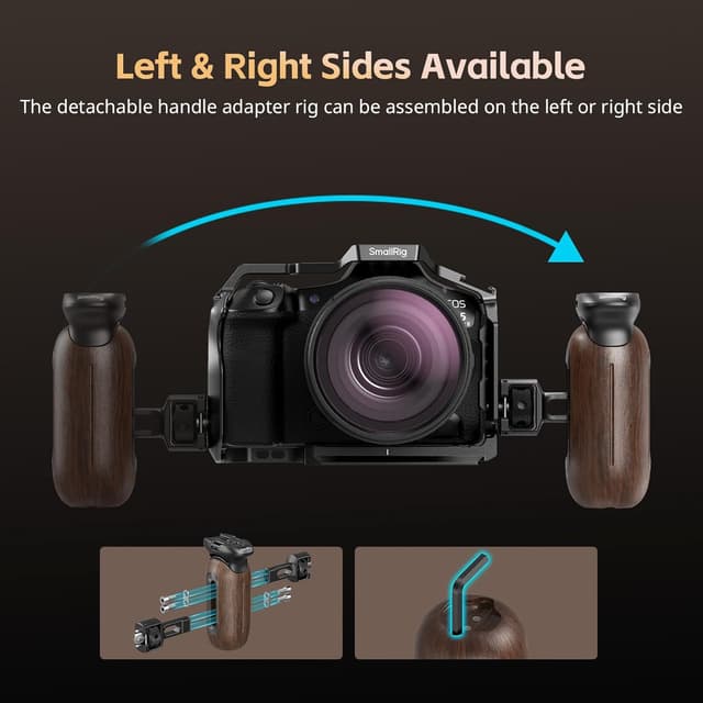 Thumbnail 2 de SMALLRIG Mango lateral Wooden 15 kg