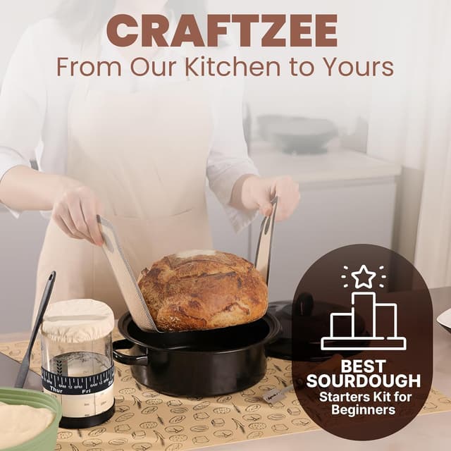Thumbnail 6 de Super Deluxe PREMIUM Sourdough Kit 3.5qt 🍞