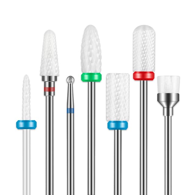 Detalle de Keramik-Nagelbohrer-Set 3/32 für Acrylnägel