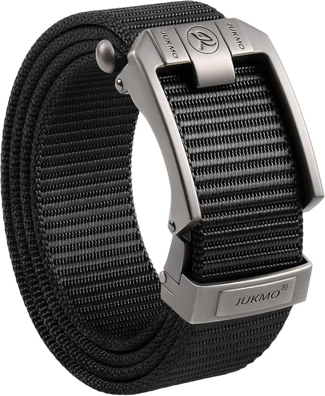 Detalle de JUKMO Automatik Gürtel Herren Nylon Taktischer