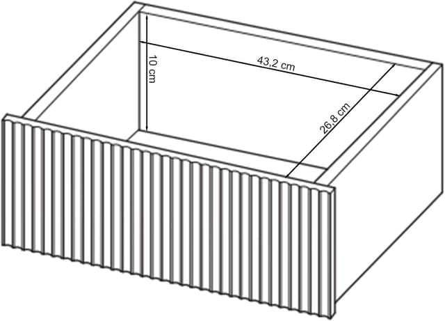 Thumbnail 6 de Veldio Nachttisch Beistellschrank 44 cm