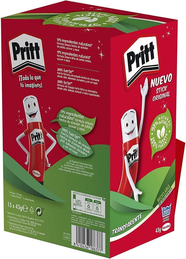 Thumbnail 2 de Pritt Barra Adhesiva Infantil, Pegamento Seguro para Manualidades 🧒