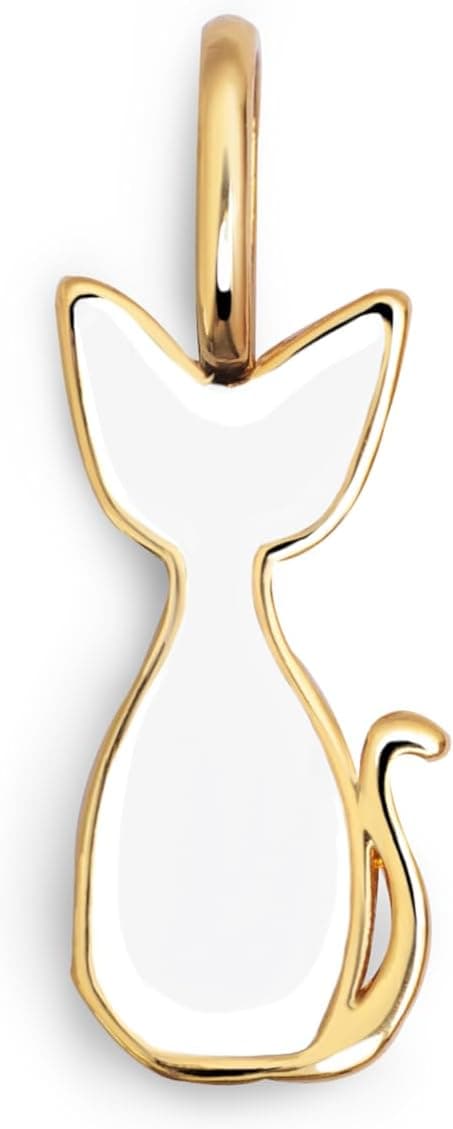 Detalle 2 de SINGULARU Charm Salem Gato Enamel Gris