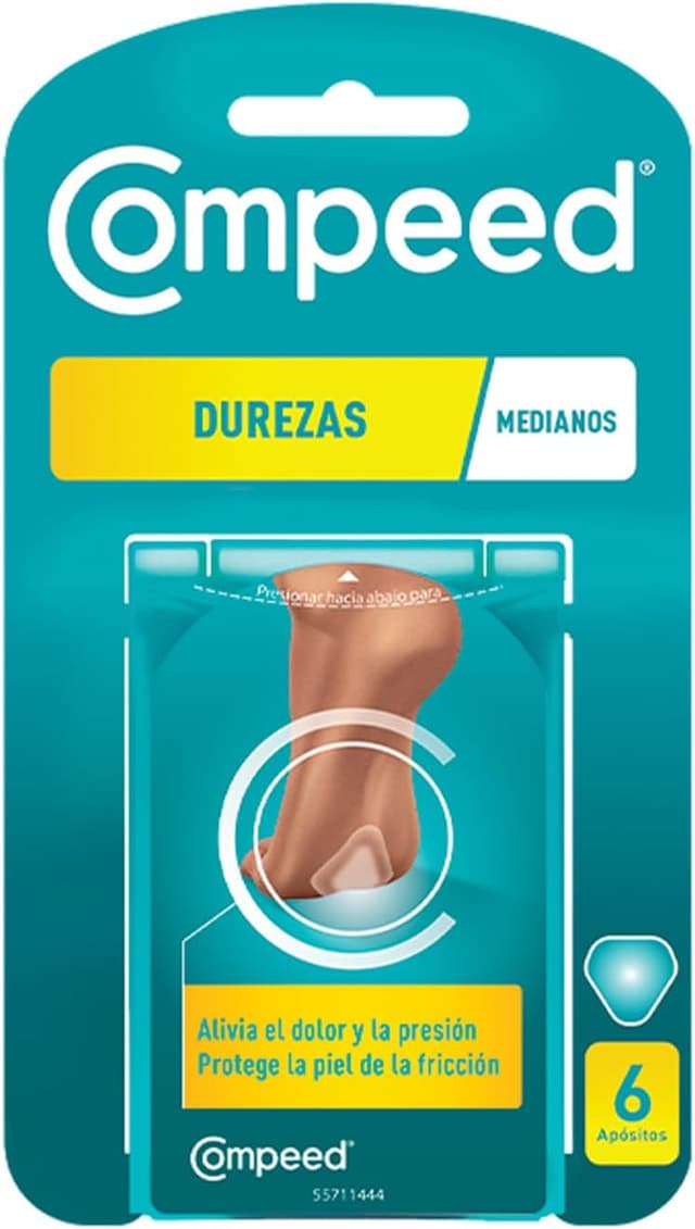 Imagen de COMPEED Durezas Medianas 6 uds 🩹 en OfertitasTOP