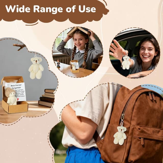 Thumbnail 4 de Vicloon Orsetto in Scatola Mini peluche tascabile