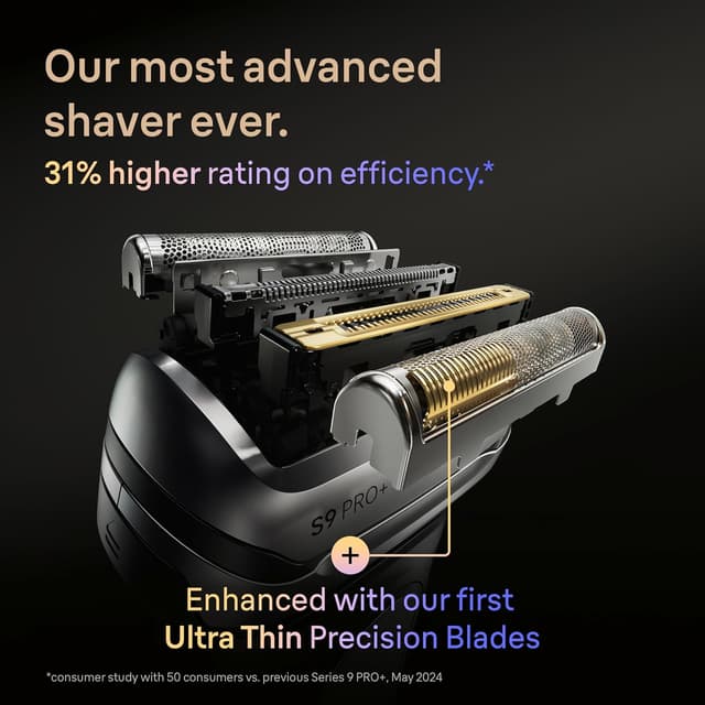 Detalle de Braun Series 9 PRO+ 9660CCPS electric shaver