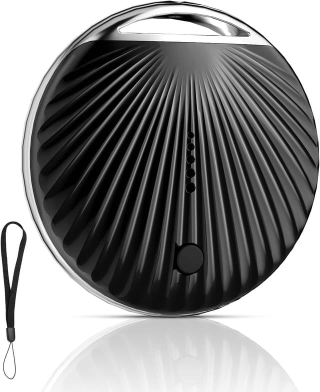 Thumbnail 6 de Air Tracker Tag compatibile con Apple Dov’è (solo iOS), 4 pezzi Smart Bluetooth nero con batteria sostituibile (Air Tracker Tag per chiavi e oggetti)