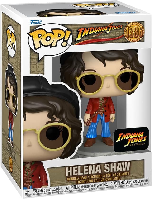 Detalle 2 de Funko Pop! Indiana Jones 5 Helena Shaw 9,5 cm
