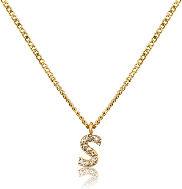 Detalle de GD GOOD.designs Collier lettre 40–45 cm