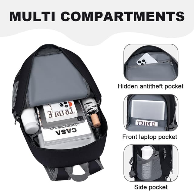 Detalle de MIYCOO Ultra Lightweight Packable Backpack (Waterproof, 35L, Foldable Daypack)