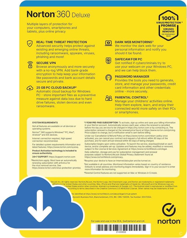 Thumbnail 5 de Norton 360 Deluxe 2026 antivirus
