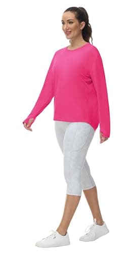 Detalle de T-shirt THE GYM PEOPLE pour femme, coupe ample