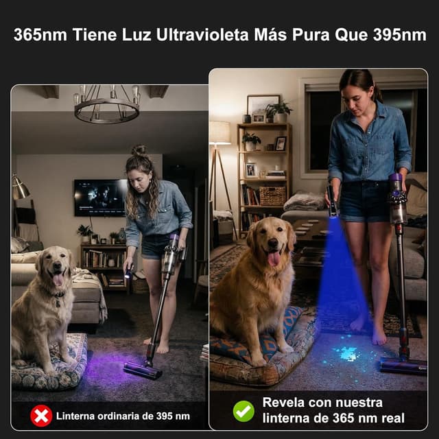 Detalle de Shadowhawk S1979 30W 365nm Linterna UV recargable