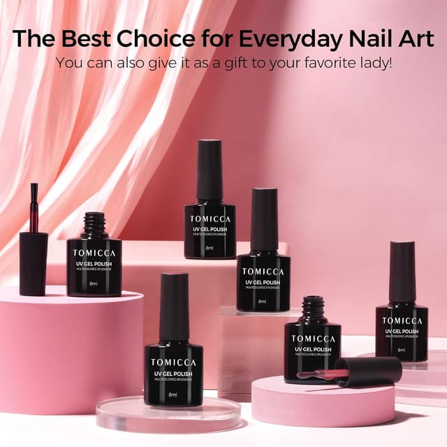 Thumbnail 6 de TOMICCA Set smalti UV 6 colori 8 ml