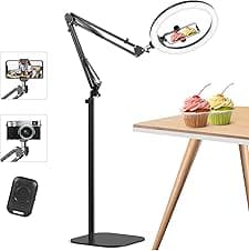 Imagen de 12" Overhead Phone Mount Ring Light 72" en OfertitasTOP