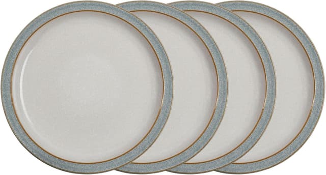 Imagen de Denby Elements Light Grey Dinner Plates 26.5cm 🍽 en OfertitasTOP