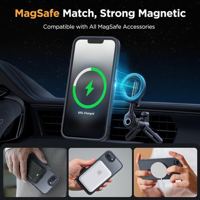 Detalle de Miracase iPhone 16e MagSafe Case 15ft