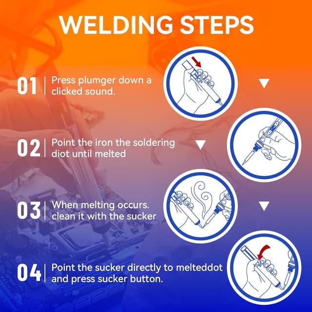 Thumbnail 6 de 80W 15‑in‑1 Soldering Iron Kit 180–520°C